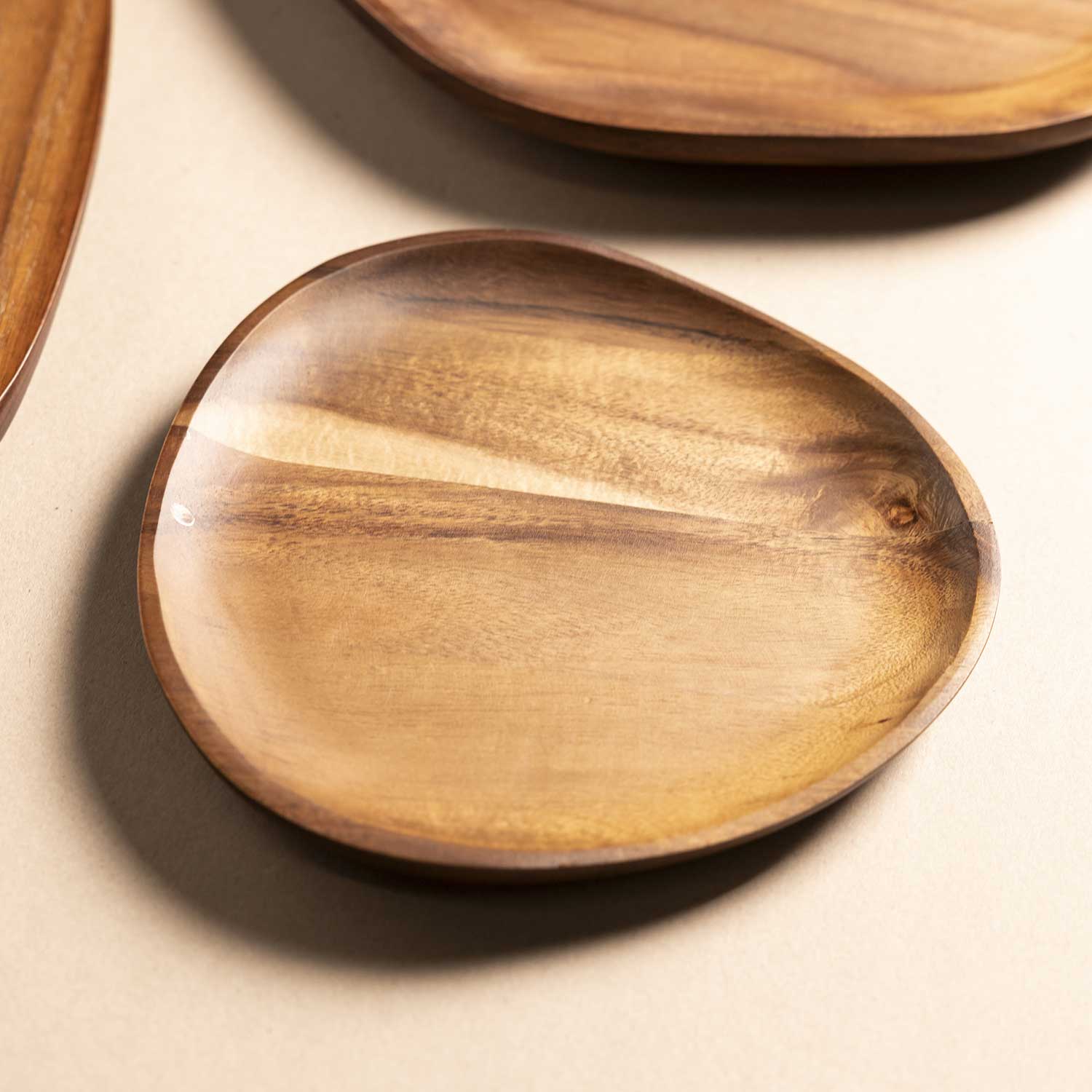 Plato Acacia 20Cm - Ambiente Gourmet México
