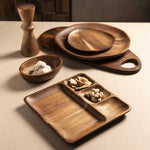 Plato Acacia 20Cm - Ambiente Gourmet México