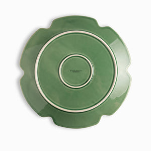 Plato Base Huerto Verde 30Cm - Ambiente Gourmet México