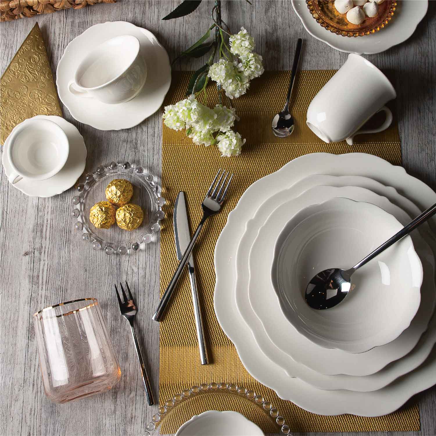 Plato base opra 32 cm - Ambiente Gourmet México