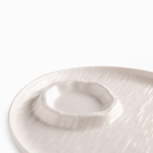 Plato Con Salsera Zen 25Cm - Ambiente Gourmet México
