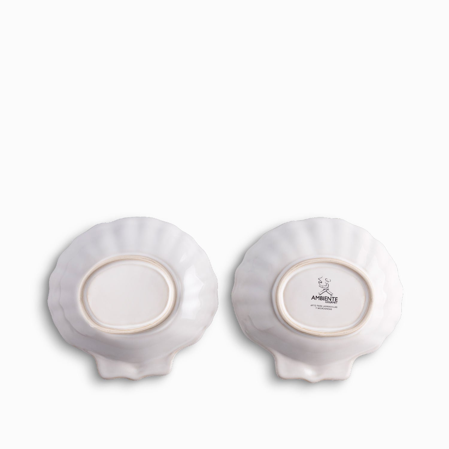 Plato Concha Costa Serena 15Cm Setx2 - Ambiente Gourmet México