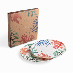 Plato Corales 26Cm Set X2 - Ambiente Gourmet México