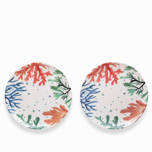 Plato Corales 26Cm Set X2 - Ambiente Gourmet México