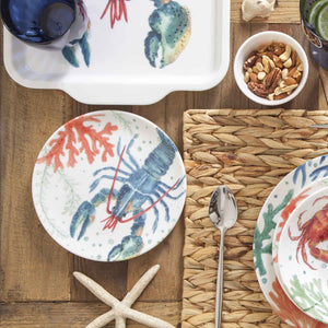 Plato corales langosta 20 cm - Ambiente Gourmet México