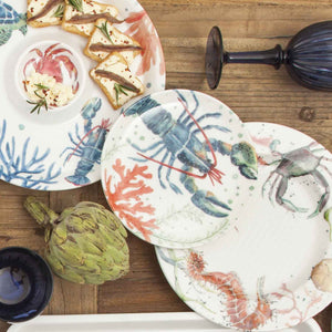 Plato corales langosta 20 cm - Ambiente Gourmet México