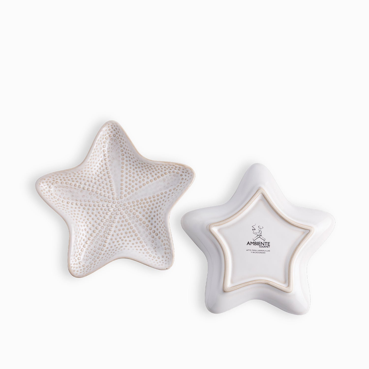 Plato Estrella Costa Serena 15Cm Setx2 - Ambiente Gourmet México