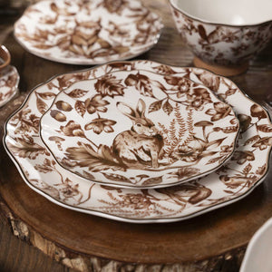 Plato Mediano Bosque Invernal 20Cm Setx4 - Ambiente Gourmet México