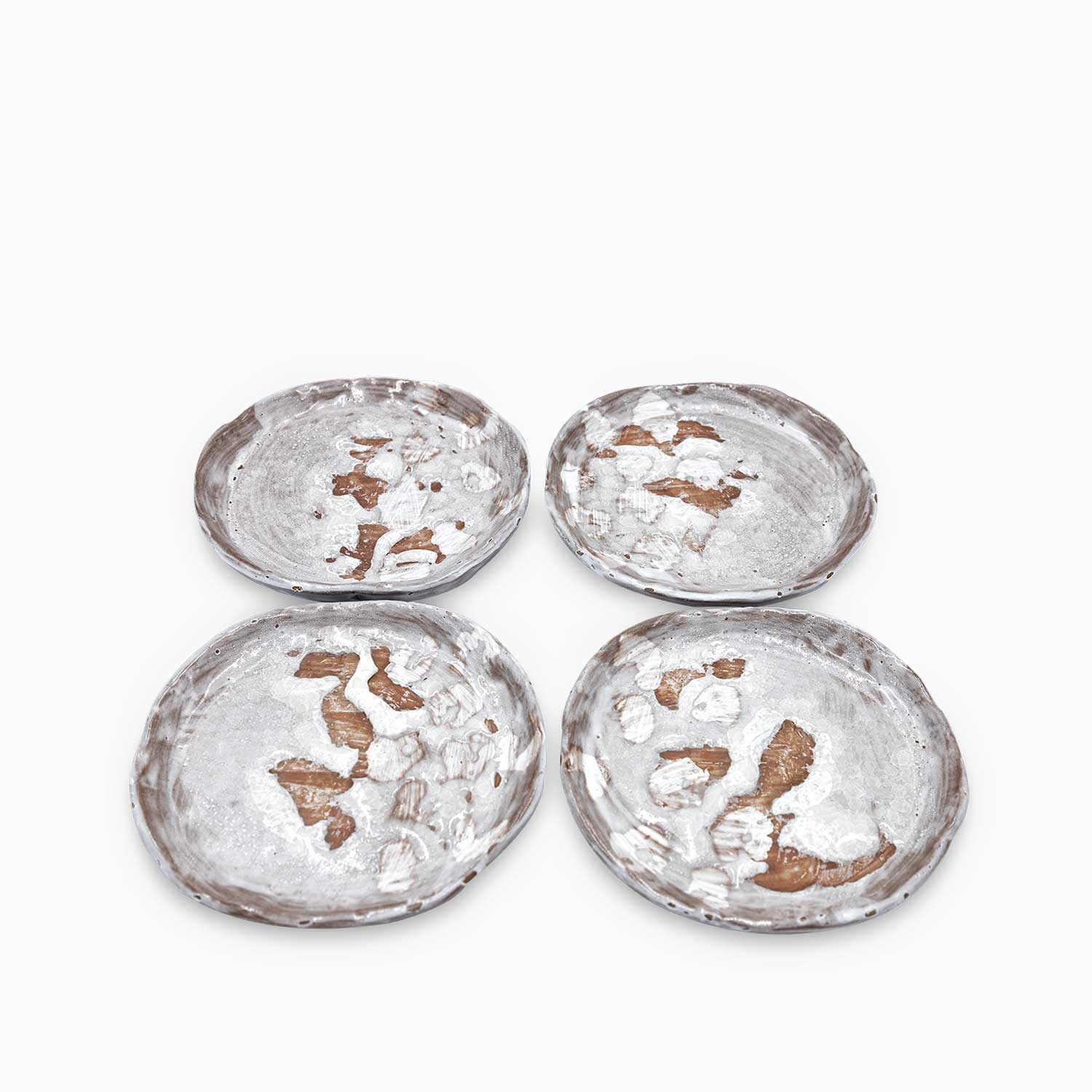 Plato mediano Branco setx4 - Ambiente Gourmet México