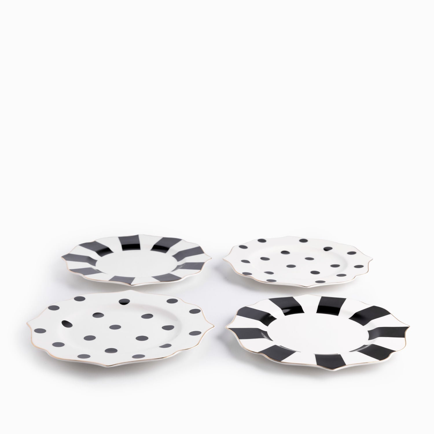 Plato Mediano Contraste 20Cm Setx4 - Ambiente Gourmet México