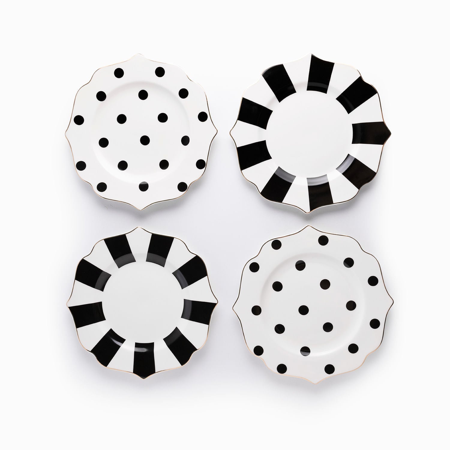 Plato Mediano Contraste 20Cm Setx4 - Ambiente Gourmet México