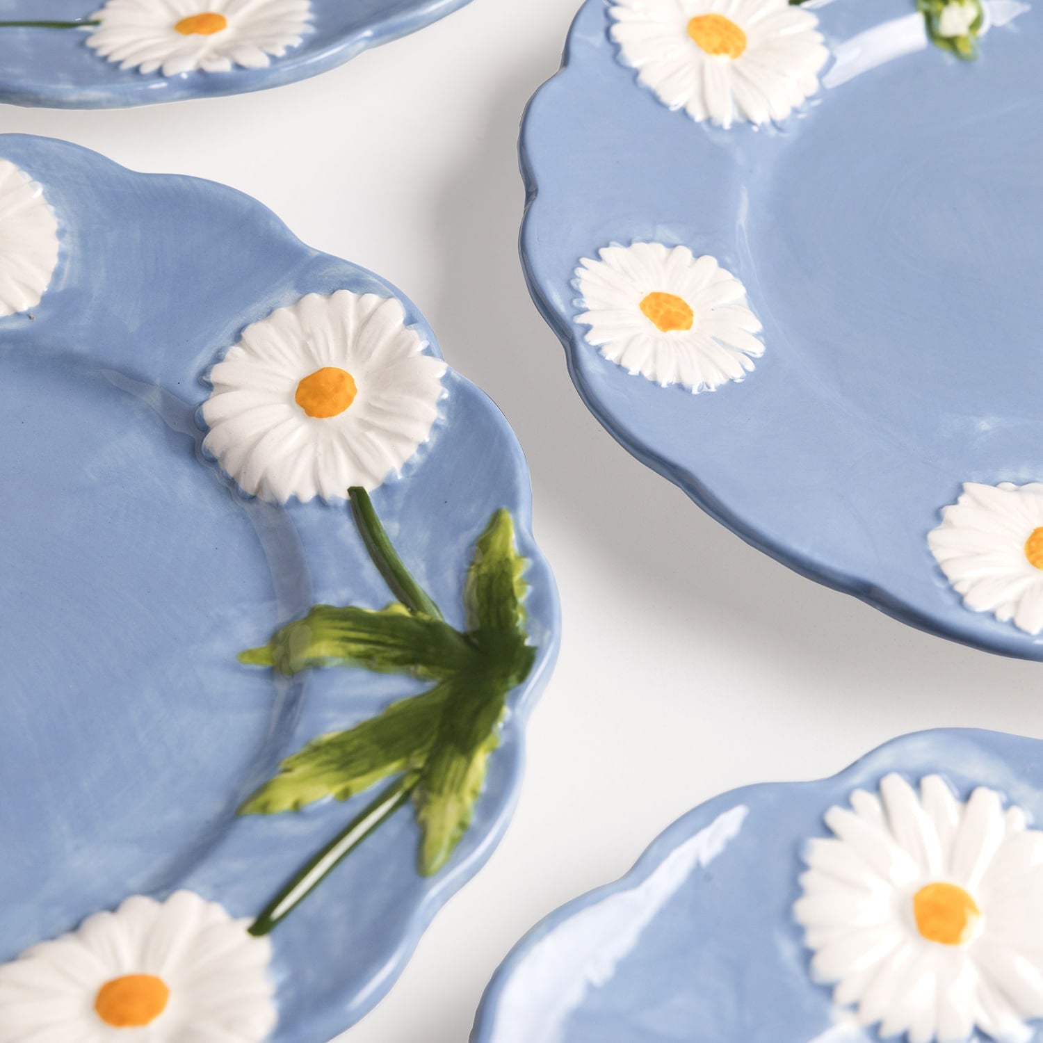 Plato mediano margarita 22cm set x4 - Ambiente Gourmet México