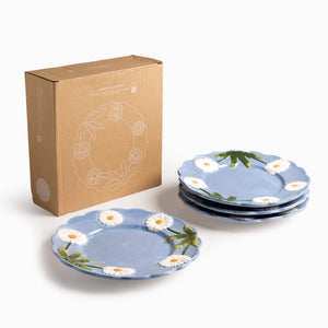 Plato mediano margarita 22cm set x4 - Ambiente Gourmet México
