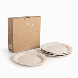 Plato mediano Nahua 21cm set x4 - Ambiente Gourmet México