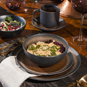 Plato mediano pietra 20 cm setx4 - Ambiente Gourmet México