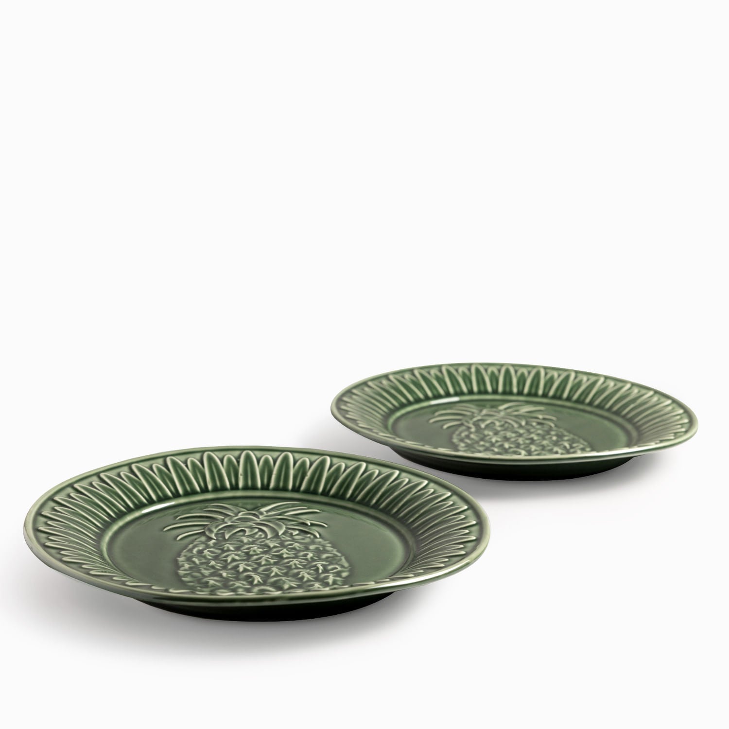 Plato mediano Piña 20cm set x2 - Ambiente Gourmet México