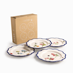 Plato mediano primavera 20cm set x4 - Ambiente Gourmet México