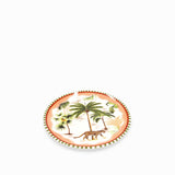 Plato palmeras cheetah 20 cm