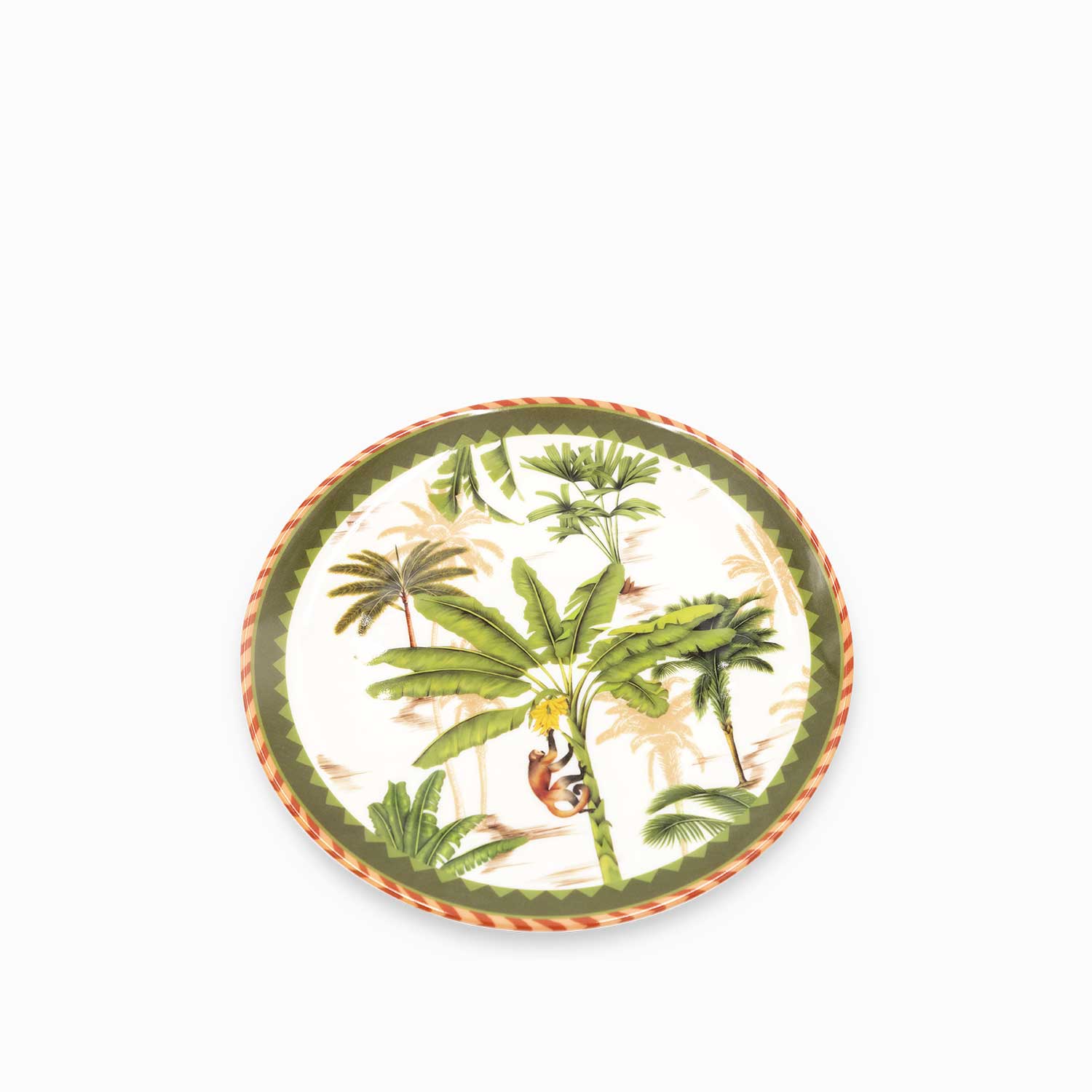 Plato palmeras mono 20 cm - Ambiente Gourmet México