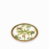 Plato palmeras mono 20 cm