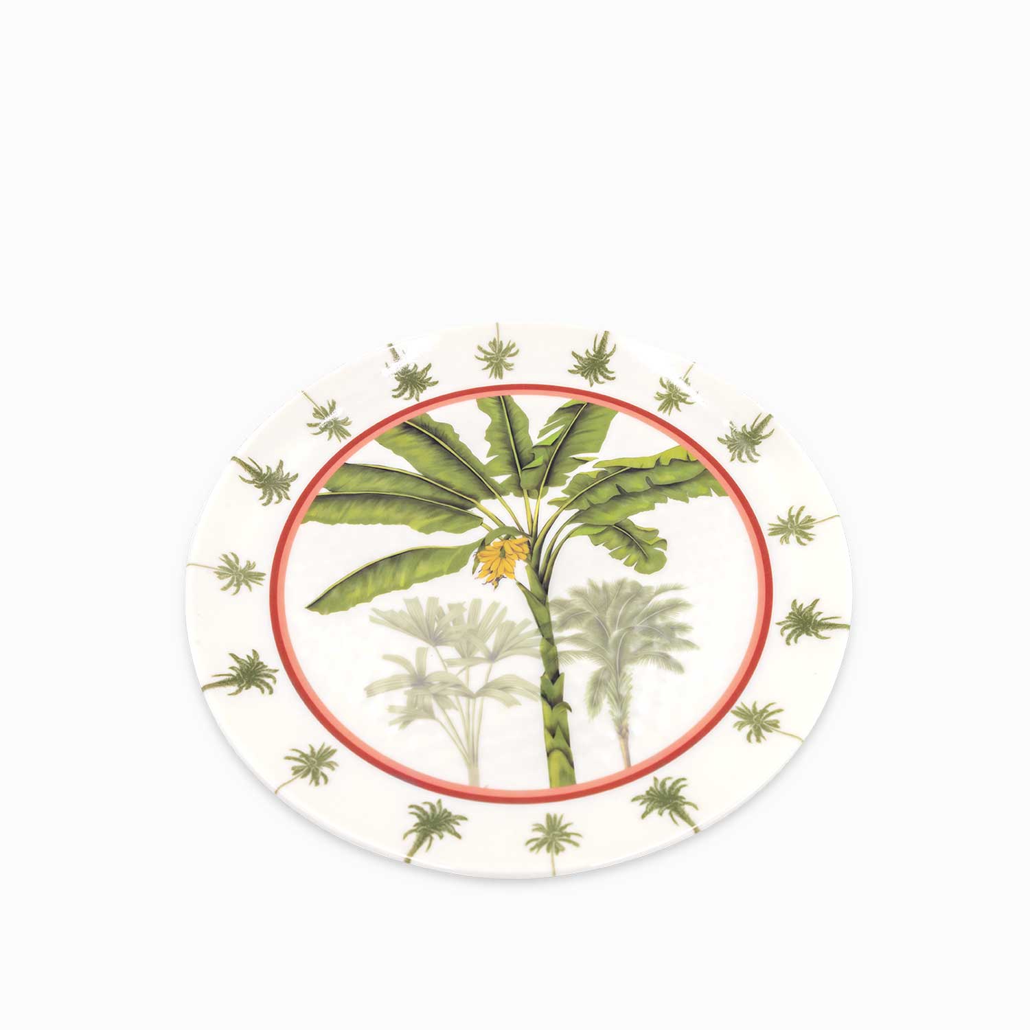 Plato palmeras mono 26 cm - Ambiente Gourmet México