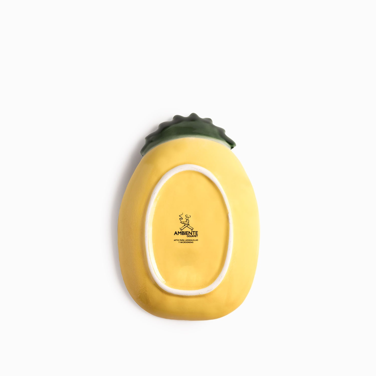 Plato Piña 24x17cm - Ambiente Gourmet México