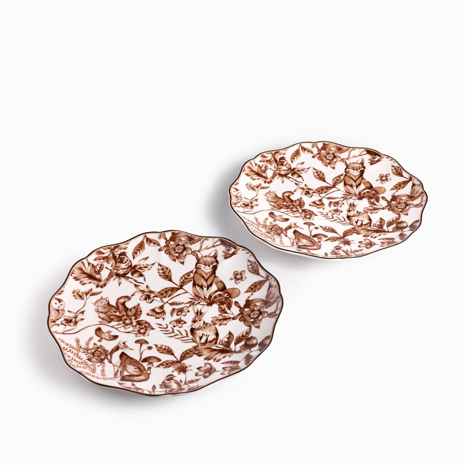 Plato Principal Bosque Invernal 27Cm Setx4 - Ambiente Gourmet México