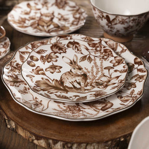 Plato Principal Bosque Invernal 27Cm Setx4 - Ambiente Gourmet México