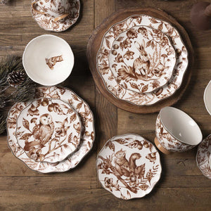 Plato Principal Bosque Invernal 27Cm Setx4 - Ambiente Gourmet México