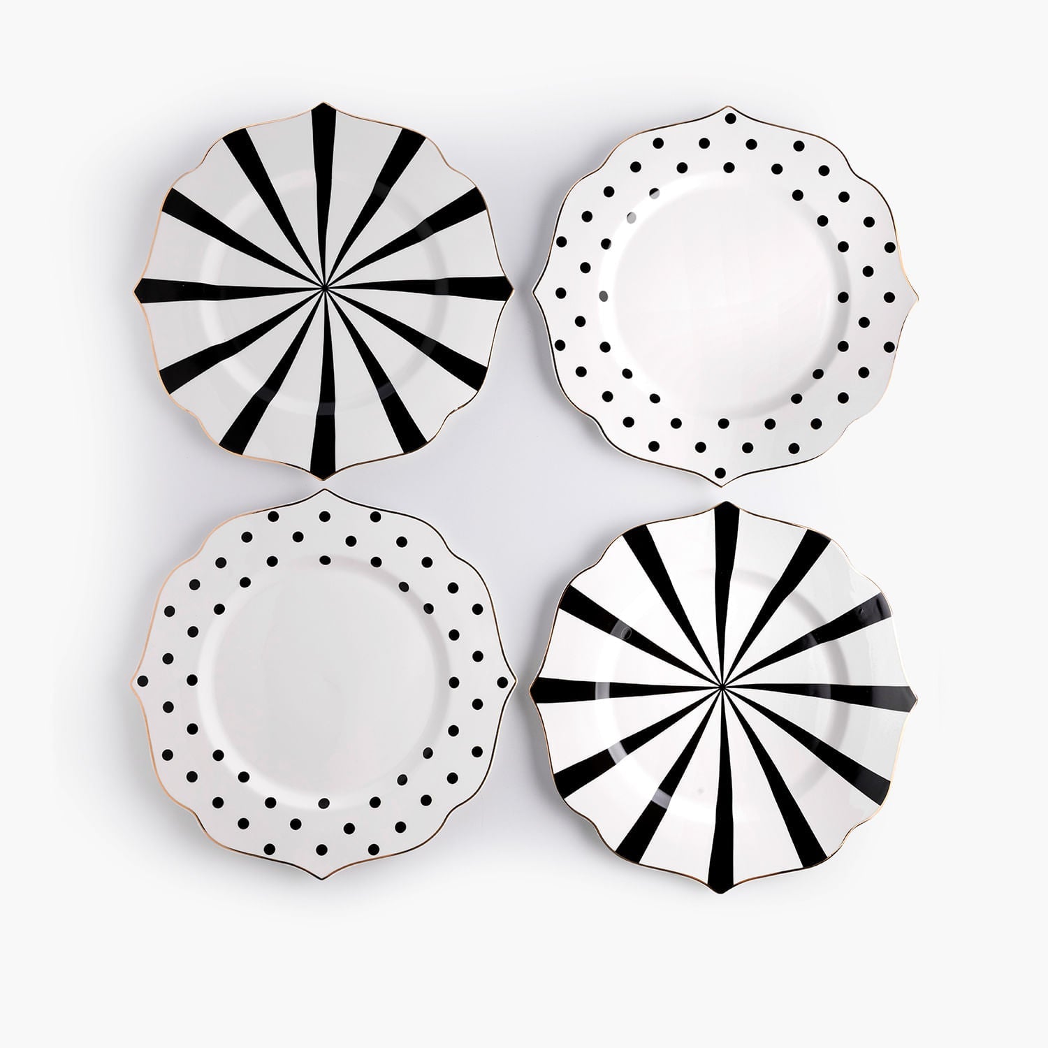 Plato Principal Contraste 27Cm Setx4 - Ambiente Gourmet México