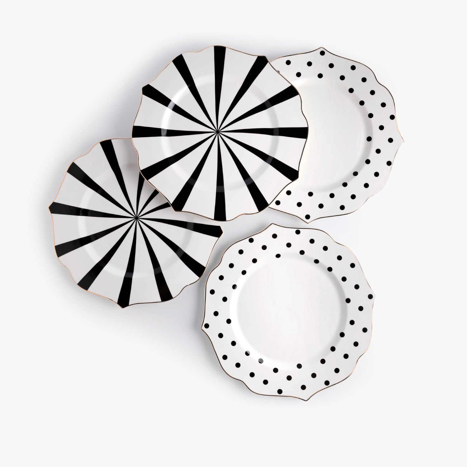 Plato Principal Contraste 27Cm Setx4 - Ambiente Gourmet México