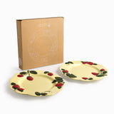 Plato principal Fresa 27cm set x2 - Ambiente Gourmet México