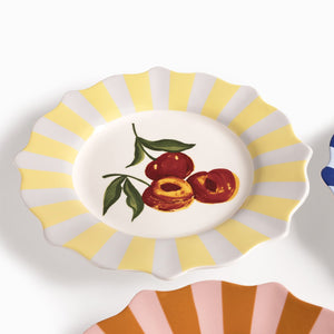 Plato principal frutas 25cm set x4 - Ambiente Gourmet México
