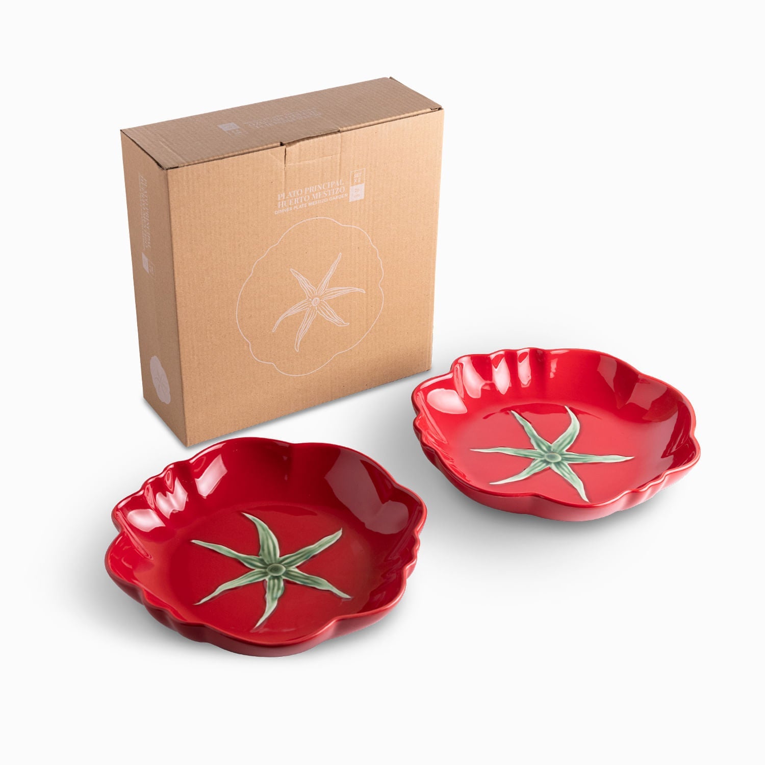 Plato Principal Huerto Mestizo 26Cm Setx2 - Ambiente Gourmet México