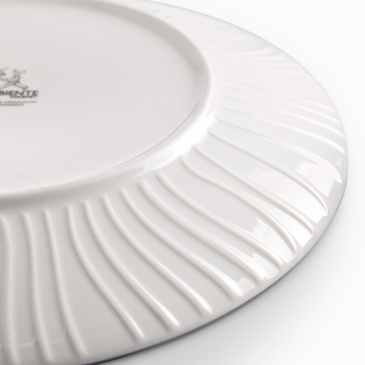 Plato principal jardín índigo 27cm set x4 - Ambiente Gourmet México