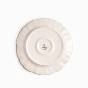 Plato principal líneas amarillo 27cm - Ambiente Gourmet México