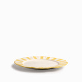Plato principal líneas amarillo 27cm - Ambiente Gourmet México