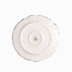 Plato principal líneas azul 27cm - Ambiente Gourmet México