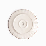 Plato principal líneas café 27cm - Ambiente Gourmet México