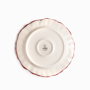 Plato principal líneas rojo 27cm - Ambiente Gourmet México