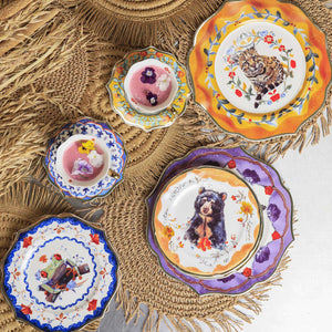 Plato tesoro jungla 28cm setx4 - Ambiente Gourmet México