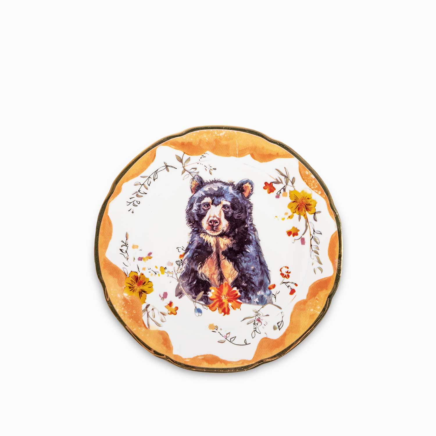 Plato Tesoro jungla redondo 20cm setx4 - Ambiente Gourmet México