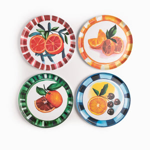 Platos melamina serie cocteles set x8 - Ambiente Gourmet México