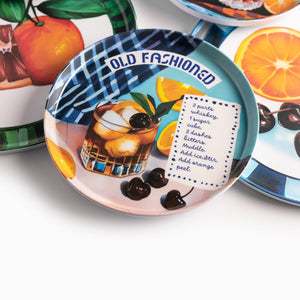 Platos melamina serie cocteles set x8 - Ambiente Gourmet México