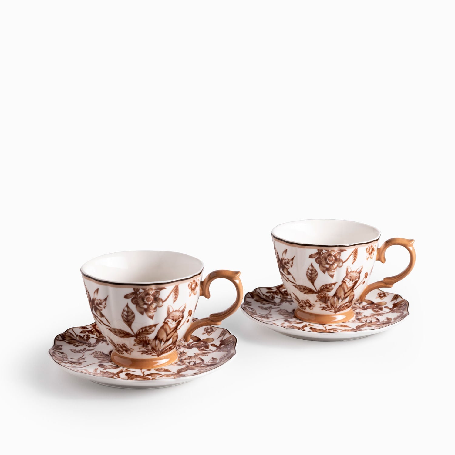 Pocillo Y Plato Bosque Invernal Setx4 - Ambiente Gourmet México