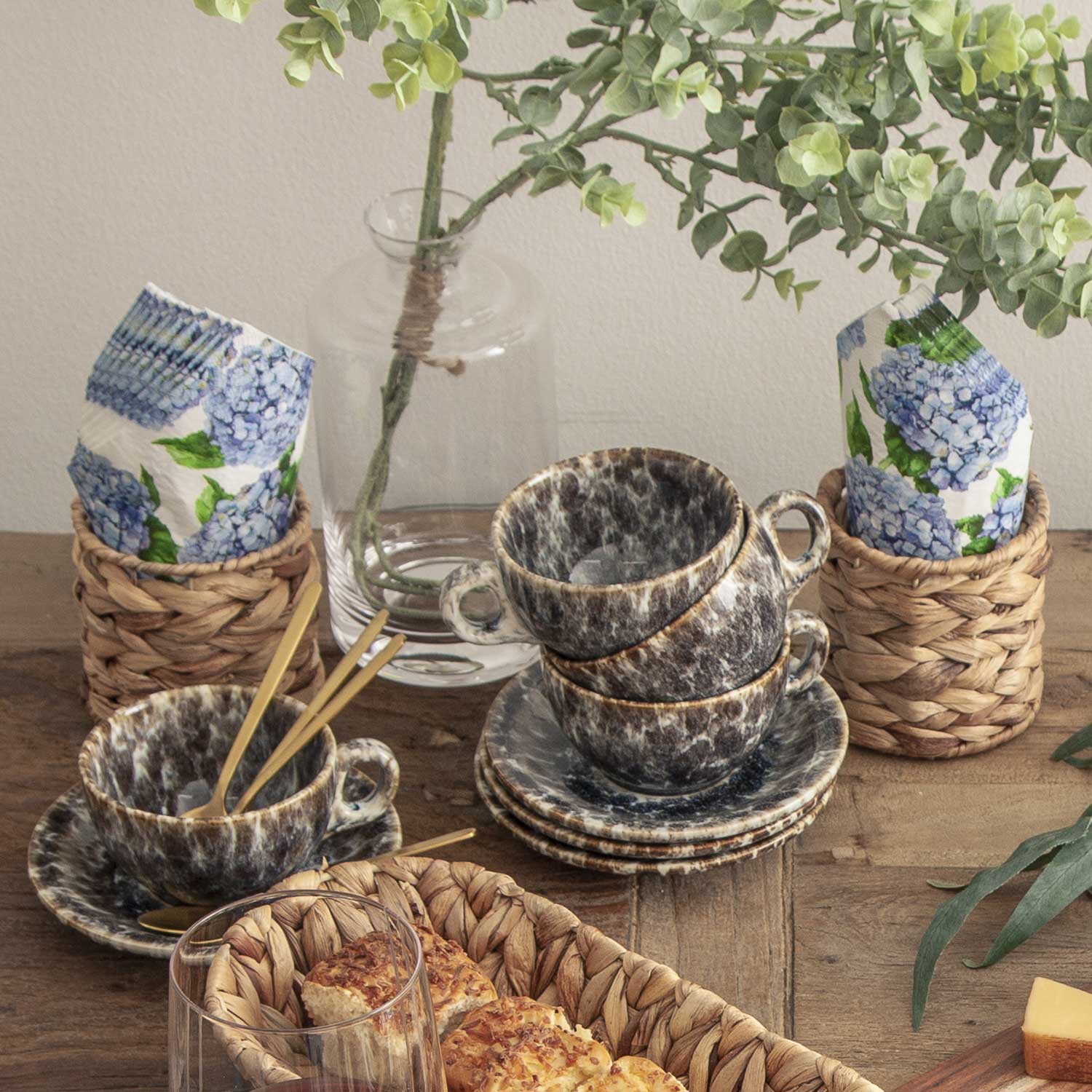 Pocillo Y Plato Costellazione 260Mlsetx4 - Ambiente Gourmet México
