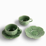 Pocillo Y Plato Huerto Verde 220Ml Set X2 - Ambiente Gourmet México