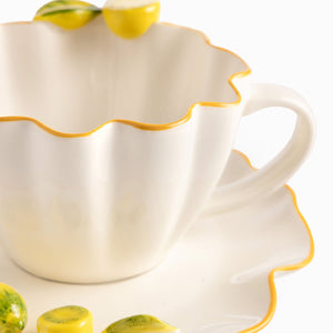 Pocillo y plato Limonetta set x2 - Ambiente Gourmet México