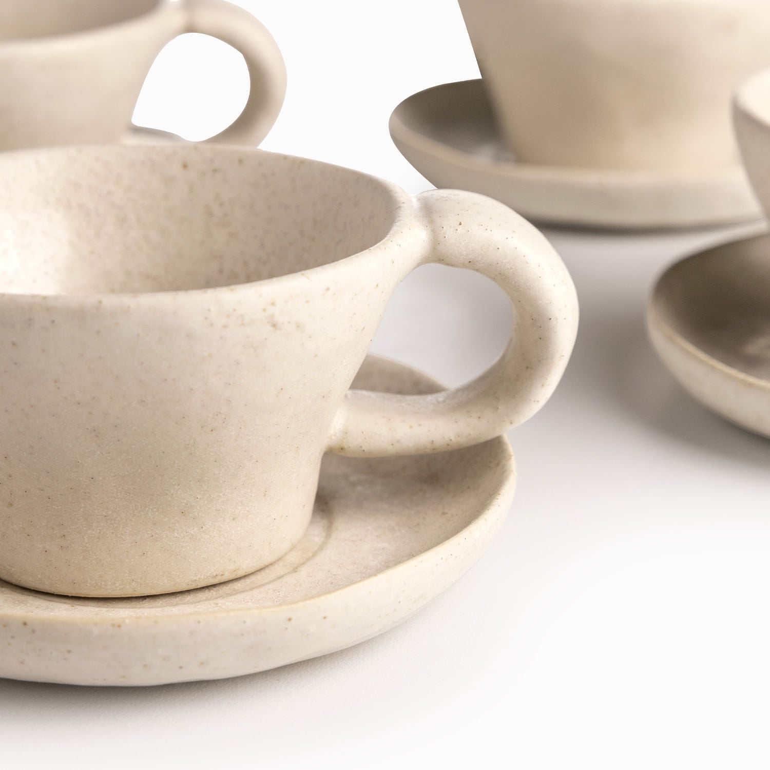 Pocillo y plato Nahua set x4 - Ambiente Gourmet México