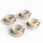 Pocillo y plato Nahua set x4 - Ambiente Gourmet México